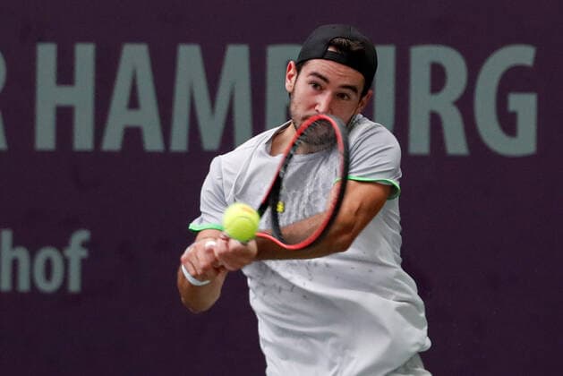 DURASOVIC, Viktor (NOR) Ranking: PRO 343 bei den FUTURE NORD - ITF World Tennis Tour - M25 am 21.10.2020 in Hamburg (Hamburger Tennisverband), Deutschland
