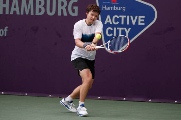 KOZLOV, Stefan (USA) Ranking: PRO 379 bei den FUTURE NORD - ITF World Tennis Tour - M25 am 21.10.2020 in Hamburg (Hamburger Tennisverband), Deutschland