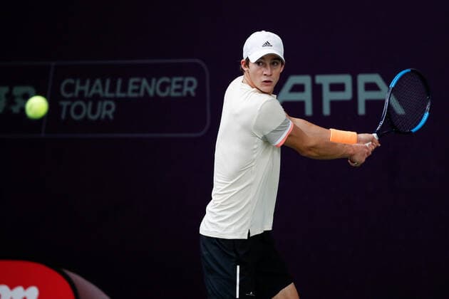 SQUIRE, Henri (GER) Ranking: PRO 1562 bei den FUTURE NORD - ITF World Tennis Tour - M25 am 21.10.2020 in Hamburg (Hamburger Tennisverband), Deutschland