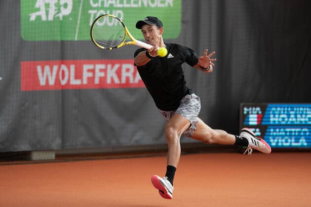 Antoine Hoang Tennis - Wolffkran Open - ATP, Tennis Herren Challenger - TC Ismaning - Ismaning - Bavaria - Germany - 21 October 2020. Â Copyright: xJuergenxHasenkopfx