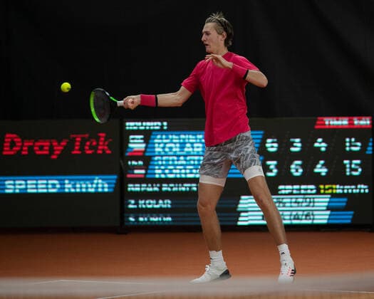 Sebastian Korda (USA) Tennis - Wolffkran Open - ATP, Tennis Herren Challenger - TC Ismaning - Ismaning - Bavaria - Germany - 21 October 2020. Â Copyright: xJuergenxHasenkopfx