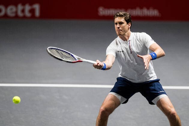 bett1HULKS Championship - ATP, Tennis Herren 250; Koeln, 21.10.2020 Marcus DANIELL (NZL) im Doppel mit Philipp OSWALD (AUT) bett1HULKS Championship - ATP 250 am 21.10.2020 in Koeln (LANXESSarena), Deutschland Copyright: xBEAUTIFULxSPORTS Wunderlx