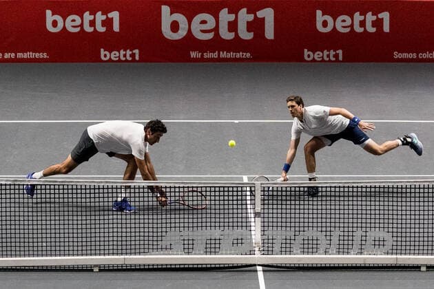 Sport Bilder des Tages bett1HULKS Championship - ATP, Tennis Herren 250; Koeln, 21.10.2020 Philipp OSWALD (AUT) im Doppel mit Marcus DANIELL (NZL) bett1HULKS Championship - ATP 250 am 21.10.2020 in Koeln (LANXESSarena), Deutschland Copyright: xBEAUTIFULxSPORTS Wunderlx