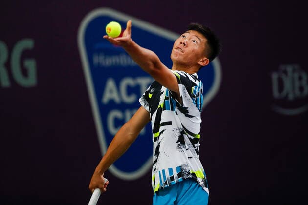 TSENG, Chun Hsin (TPE) Ranking: PRO 284 bei den FUTURE NORD - ITF World Tennis Tour - M25 am 21.10.2020 in Hamburg (Hamburger Tennisverband), Deutschland
