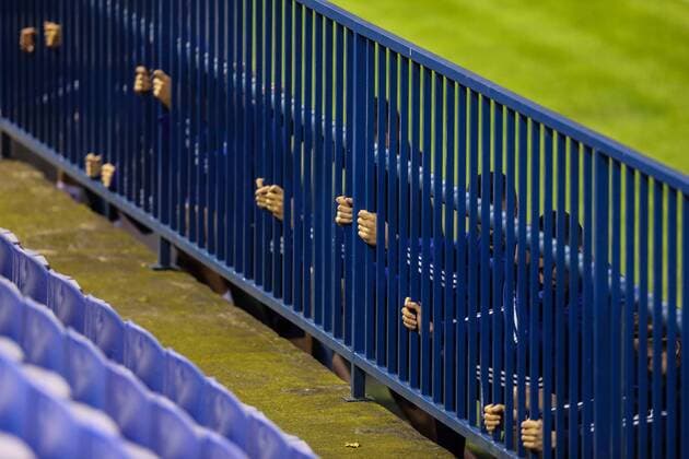 Bilder des Jahres 2020, Sport 10 Oktober Sport Themen der Woche KW43 Sport Bilder des Tages PXL_GNK Dinamo training GNK Dinamo training ahead of tomorrow s Europa League match against Feyenoord Rotterdam at the Maksimir Stadium in Zagreb, Croatia on October 21, 2020. JuricaxGaloic PIXSELL