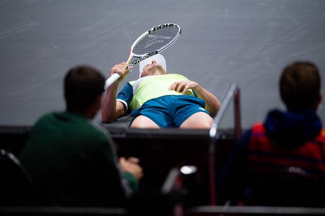 Sport Bilder des Tages bett1HULKS CHAMPIONSHIP 2020, Köln, Cologne. John Millman (AUS) bett1HULKS CHAMPIONSHIP