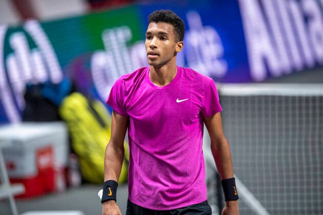Im Felix AUGER-ALIASSIME (CAN), Egor GERASIMOV (BLR) vs. Felix AUGER-ALIASSIME (CAN), TENNIS, bett1HULKS Championship, 21.10.2020, GER, TENNIS, ATP, Tennis Herren TOUR, bett1HULKS Championship, Egor GERASIMOV (BLR) vs. Felix AUGER-ALIASSIME (CAN), 21.10.2020 KOELN Copyright: xEibnerxPressefotox xBenjaminxSOELZERx EP_BSO