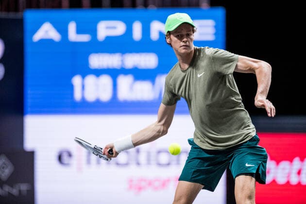 bett1HULKS Championship - ATP, Tennis Herren 250; Koeln, 22.10.2020 Jannik SINNER (ITA) bett1HULKS Championship - ATP 250 am 22.10.2020 in Koeln (LANXESSarena), Deutschland Copyright: xBEAUTIFULxSPORTS Wunderlx