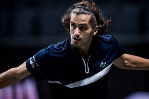 bett1HULKS Championship - ATP, Tennis Herren 250; Koeln, 22.10.2020 Pierre-Hugues HERBERT (FRA) bett1HULKS Championship - ATP 250 am 22.10.2020 in Koeln (LANXESSarena), Deutschland Copyright: xBEAUTIFULxSPORTS Wunderlx