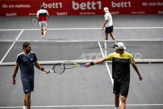 bett1HULKS Championship - ATP, Tennis Herren 250; Koeln, 22.10.2020 Lukasz KUBOT (POL) im Doppel mit Marcelo MELO (BRA) bett1HULKS Championship - ATP 250 am 22.10.2020 in Koeln (LANXESSarena), Deutschland Copyright: xBEAUTIFULxSPORTS Wunderlx