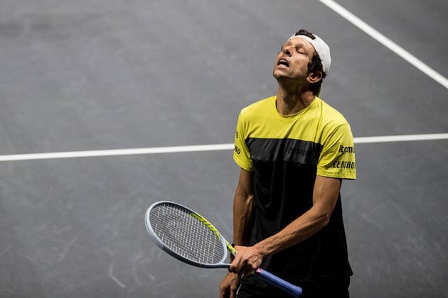 bett1HULKS Championship - ATP, Tennis Herren 250; Koeln, 22.10.2020 Marcelo MELO (BRA) im Doppel mit Lukasz KUBOT (POL) bett1HULKS Championship - ATP 250 am 22.10.2020 in Koeln (LANXESSarena), Deutschland Copyright: xBEAUTIFULxSPORTS Wunderlx