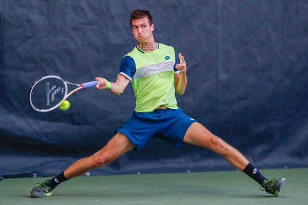 GUINARD, Manuel (FRA) Ranking: PRO 293 bei den FUTURE NORD - ITF World Tennis Tour - M25 am 22.10.2020 in Hamburg (Hamburger Tennisverband), Deutschland