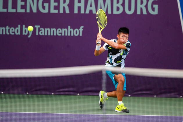TSENG, Chun Hsin (TPE) Ranking: PRO 284 bei den FUTURE NORD - ITF World Tennis Tour - M25 am 22.10.2020 in Hamburg (Hamburger Tennisverband), Deutschland