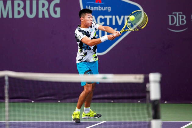TSENG, Chun Hsin (TPE) Ranking: PRO 284 bei den FUTURE NORD - ITF World Tennis Tour - M25 am 22.10.2020 in Hamburg (Hamburger Tennisverband), Deutschland