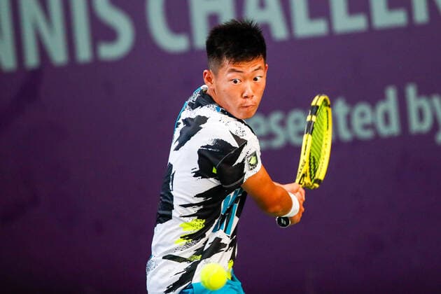 TSENG, Chun Hsin (TPE) Ranking: PRO 284 bei den FUTURE NORD - ITF World Tennis Tour - M25 am 22.10.2020 in Hamburg (Hamburger Tennisverband), Deutschland