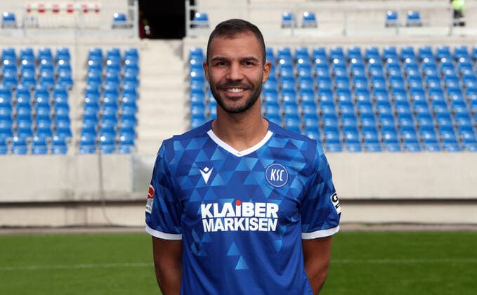 Karlsruher SC Portraittermin Saison 2020 2021 Daniel Gordon Karlsruher SC, 2. Bundesliga, Porträttermin 2020 2021.