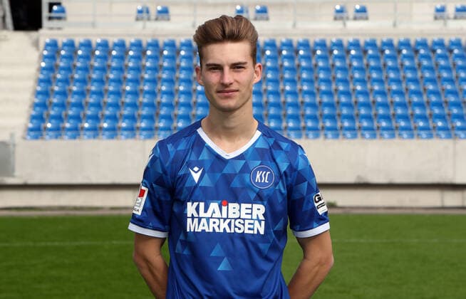 Karlsruher SC Portraittermin Saison 2020 2021 Dominik Kother, Karlsruher SC, 2. Bundesliga, Porträttermin 2020 2021.