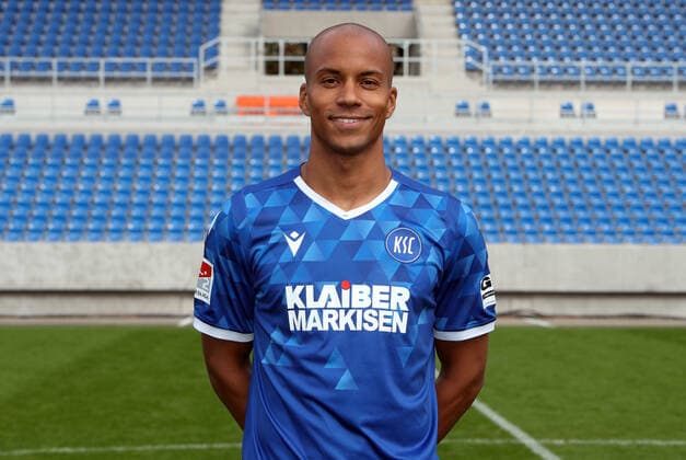 Karlsruher SC Portraittermin Saison 2020 2021 David Pisot, Karlsruher SC, 2. Bundesliga, Porträttermin 2020 2021.