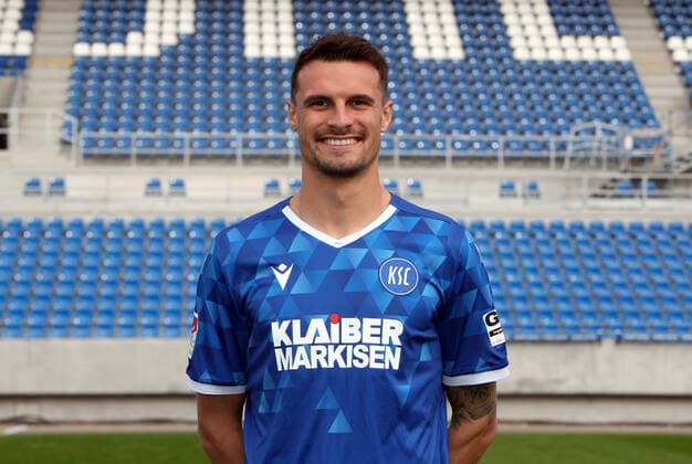 Karlsruher SC Portraittermin Saison 2020 2021 Philip Heise, Karlsruher SC, 2. Bundesliga, Porträttermin 2020 2021.