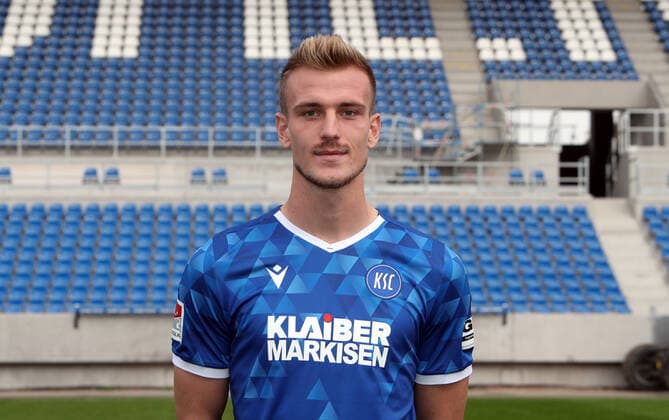 Karlsruher SC Portraittermin Saison 2020 2021 Alexander Groiß, Karlsruher SC, 2. Bundesliga, Porträttermin 2020 2021.