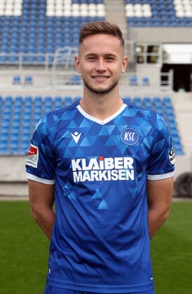 Karlsruher SC Portraittermin Saison 2020 2021 Christoph Kobald, Karlsruher SC, 2. Bundesliga, Porträttermin 2020 2021.