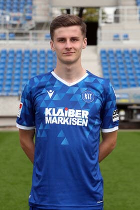 Karlsruher SC Portraittermin Saison 2020 2021 David Trivunic, Karlsruher SC, 2. Bundesliga, Porträttermin 2020 2021.