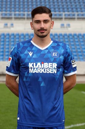 Karlsruher SC Portraittermin Saison 2020 2021 Malik Batmaz, Karlsruher SC, 2. Bundesliga, Porträttermin 2020 2021.