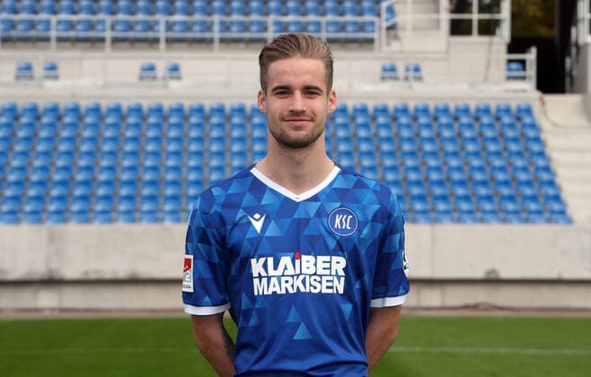 Karlsruher SC Portraittermin Saison 2020 2021 Jannis Rabold, Karlsruher SC, 2. Bundesliga, Porträttermin 2020 2021.