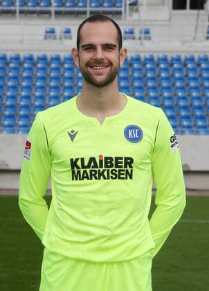 Karlsruher SC Portraittermin Saison 2020 2021 Marius Gersbeck, Karlsruher SC, 2. Bundesliga, Porträttermin 2020 2021.