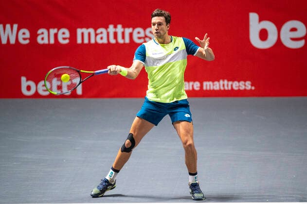 Im Andreas MIES (GER) , Kevin KRAWIETZ (GER), Andreas MIES (GER) vs. Alexander ZVEREV (GER), Mischa ZVEREV (GER), TENNIS, bett1HULKS Championship, 22.10.2020, GER, TENNIS, ATP, Tennis Herren TOUR, bett1HULKS Championship, Kevin KRAWIETZ (GER), Andreas MIES (GER) vs. Alexander ZVEREV (GER), Mischa ZVEREV (GER), 22.10.2020 KOELN Copyright: xEibnerxPressefotox xBenjaminxSOELZERx EP_BSO