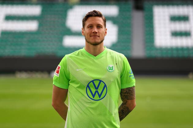 Wout Weghorst; VfL Wolfsburg; 1.BL, Porträttermin 2020 2021, Wolfsburg
