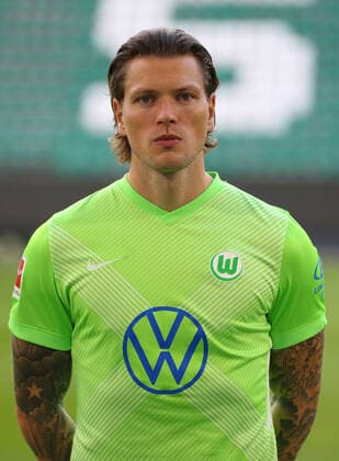 Daniel Ginczek; VfL Wolfsburg; 1.BL, Porträttermin 2020 2021, Wolfsburg