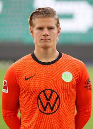 Torwart Lino Kasten; VfL Wolfsburg; 1.BL, Porträttermin 2020 2021, Wolfsburg