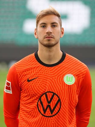 Torwart Niklas Klinger; VfL Wolfsburg; 1.BL, Porträttermin 2020 2021, Wolfsburg