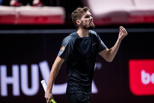 bett1HULKS Championship - ATP, Tennis Herren 250; Koeln, 22.10.2020 Oscar OTTE (GER) bett1HULKS Championship - ATP 250 am 22.10.2020 in Koeln (LANXESSarena), Deutschland Copyright: xBEAUTIFULxSPORTS Wunderlx