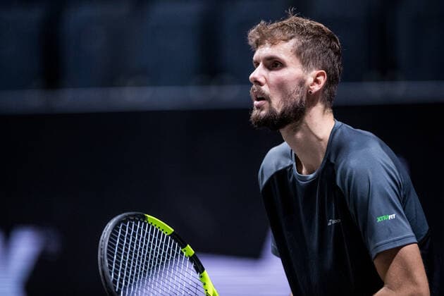 bett1HULKS Championship - ATP, Tennis Herren 250; Koeln, 22.10.2020 Oscar OTTE (GER) bett1HULKS Championship - ATP 250 am 22.10.2020 in Koeln (LANXESSarena), Deutschland Copyright: xBEAUTIFULxSPORTS Wunderlx