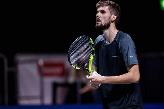 bett1HULKS Championship - ATP, Tennis Herren 250; Koeln, 22.10.2020 Oscar OTTE (GER) bett1HULKS Championship - ATP 250 am 22.10.2020 in Koeln (LANXESSarena), Deutschland Copyright: xBEAUTIFULxSPORTS Wunderlx