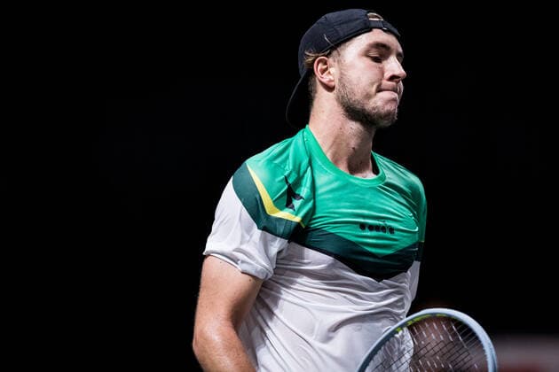 bett1HULKS Championship - ATP, Tennis Herren 250; Koeln, 22.10.2020 Jan-Lennard STRUFF (GER) frustriert bett1HULKS Championship - ATP 250 am 22.10.2020 in Koeln (LANXESSarena), Deutschland Copyright: xBEAUTIFULxSPORTS Wunderlx