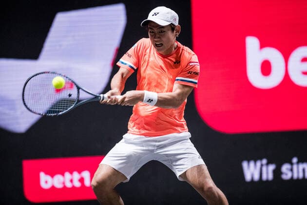 bett1HULKS Championship - ATP, Tennis Herren 250; Koeln, 22.10.2020 Yoshihito NISHIOKA (JPN) bett1HULKS Championship - ATP 250 am 22.10.2020 in Koeln (LANXESSarena), Deutschland Copyright: xBEAUTIFULxSPORTS Wunderlx