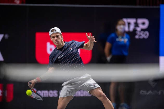 Im Diego SCHWARTZMAN (ARG) , Oscar OTTE (GER) vs. Diego SCHWARTZMAN (ARG), TENNIS, bett1HULKS Championship, 22.10.2020, GER, TENNIS, ATP, Tennis Herren TOUR, bett1HULKS Championship,Oscar OTTE (GER) vs. Diego SCHWARTZMAN (ARG), 22.10.2020 KOELN Copyright: xEibnerxPressefotox xBenjaminxSOELZERx EP_BSO
