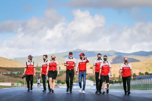 Motorsports: FIA Formula One World Championship, WM, Weltmeisterschaft 2020, Grand Prix of Portugal Motorsports: FIA Formula One World Championship 2020, Grand Prix of Portugal, 99 Antonio Giovinazzi (ITA, Alfa Romeo Racing ORLEN),