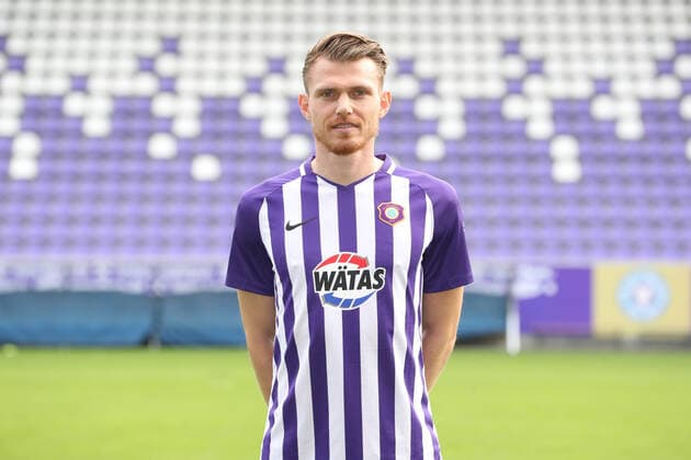 Teampraesentation Erz.Aue Fussball 2.Bundesliga Steve Breitkreuz; FC Erzgebirge Aue; 2.Bundesliga, Porträttermin 2020 2021 , Aue, 22.10.2020, Erzgebirgsstadion, Fussball ,