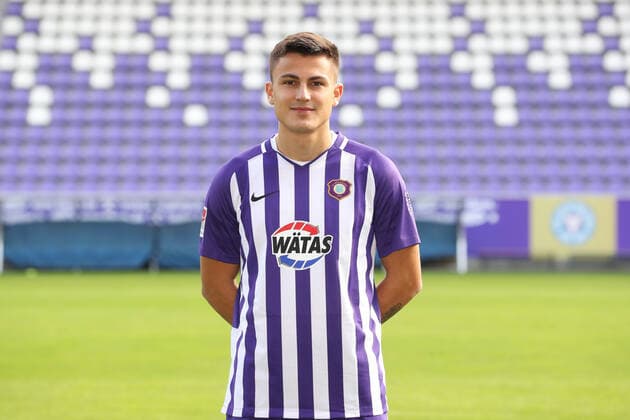 Teampraesentation Erz.Aue Fussball 2.Bundesliga Antonio Jonjic, FC Erzgebirge Aue; 2.Bundesliga, Porträttermin 2020 2021 , Aue, 22.10.2020, Erzgebirgsstadion, Fussball ,