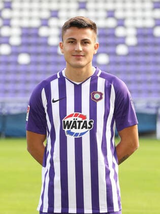 Teampraesentation Erz.Aue Fussball 2.Bundesliga Antonio Jonjic, FC Erzgebirge Aue; 2.Bundesliga, Porträttermin 2020 2021 , Aue, 22.10.2020, Erzgebirgsstadion, Fussball ,