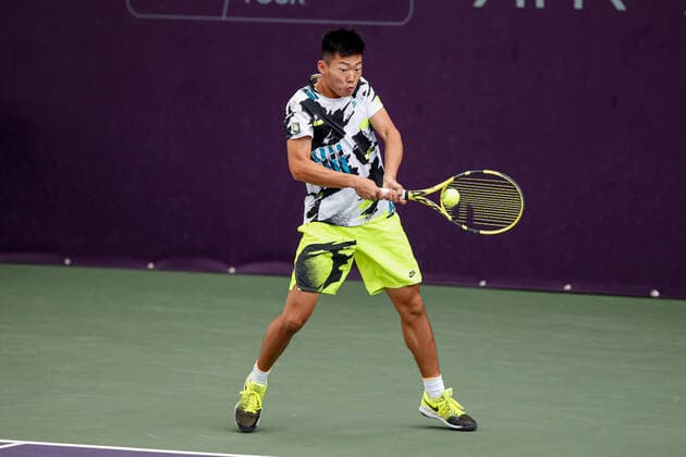 TSENG, Chun Hsin (TPE) Ranking: PRO 284 bei den FUTURE NORD - ITF World Tennis Tour - M25 am 23.10.2020 in Hamburg (Hamburger Tennisverband), Deutschland