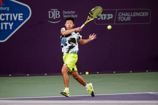 TSENG, Chun Hsin (TPE) Ranking: PRO 284 bei den FUTURE NORD - ITF World Tennis Tour - M25 am 23.10.2020 in Hamburg (Hamburger Tennisverband), Deutschland