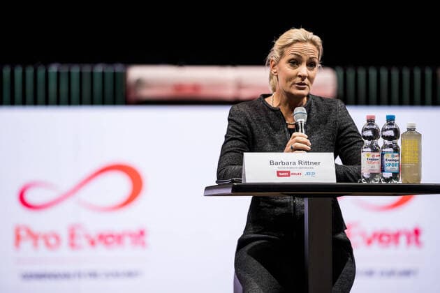 Pressekonferenz Pro Event Gemeinsam in die Zukunft; 23.10.2020 Barbara Rittner (Turnierdirektorin Bett1HULKS) Pressekonferenz Pro Event Gemeinsam in die Zukunft; Koeln (LANXESSarena), Deutschland Copyright: xBEAUTIFULxSPORTS Wunderlx