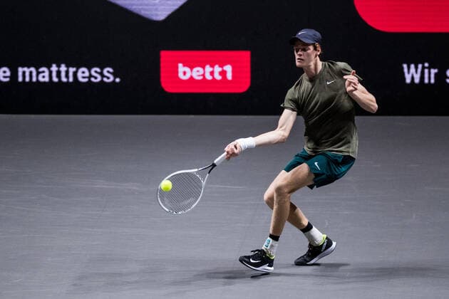 bett1HULKS Championship - ATP, Tennis Herren 250; Koeln, 23.10.2020 Jannik SINNER (ITA) bett1HULKS Championship - ATP 250 am 23.10.2020 in Koeln (LANXESSarena), Deutschland Copyright: xBEAUTIFULxSPORTS Wunderlx