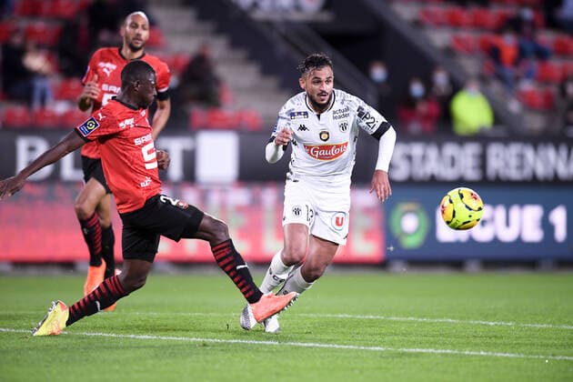 13 SOFIANE BOUFAL (SCO) FOOTBALL : Rennes vs Angers - Ligue 1 Uber Eats - 23 10 2020 FEP Panoramic 
