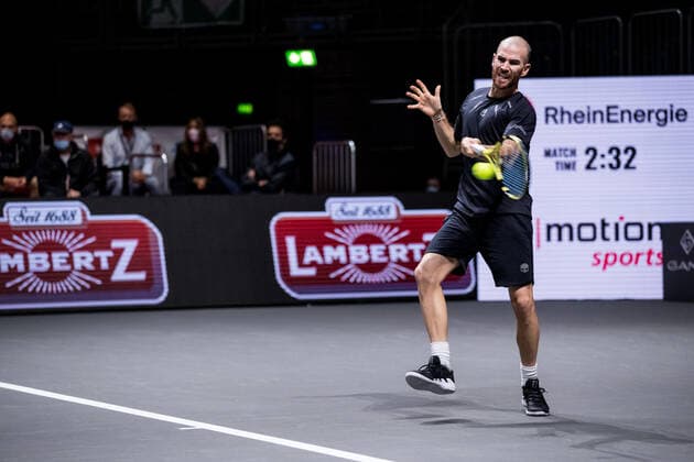 bett1HULKS Championship - ATP, Tennis Herren 250; Koeln, 23.10.2020 Adrian MANNARINO (FRA) bett1HULKS Championship - ATP 250 am 23.10.2020 in Koeln (LANXESSarena), Deutschland Copyright: xBEAUTIFULxSPORTS Wunderlx